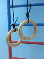 Кольца навесные для детского спортивного комплекса (диаметр 16 сантиметров, фанера) - fgospostavki.ru - Иркутск