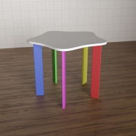 Детский стол «Радужное облачко» - fgospostavki.ru - Иркутск