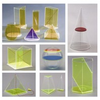 Базовый набор прозрачных геометрических тел с сечениями - fgospostavki.ru - Иркутск