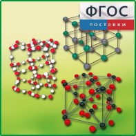 Комплект моделей кристаллических решеток (6 штук) - fgospostavki.ru - Иркутск