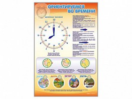 Стенд "Ориентируемся во времени" Вариант 1 - fgospostavki.ru - Иркутск