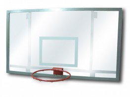 Щит баскетбольный игровой, поликарбонат (1800х1200 миллиметров) - fgospostavki.ru - Иркутск