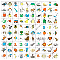 Обучающий конструктор «Мои первые слова» 100 картинок - fgospostavki.ru - Иркутск