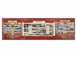 Настенное полотно "Памятники Российской культуры" (10000 х 3000 мм) - fgospostavki.ru - Иркутск