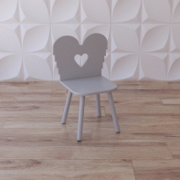 Стул «Ангельское сердечко» белый - fgospostavki.ru - Иркутск