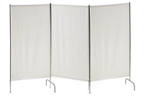 Ширма медицинская из нержавеющей стали без колес 3 секции - fgospostavki.ru - Иркутск