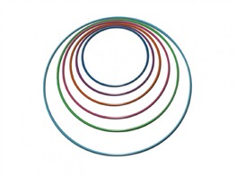 Обруч гимнастический стальной утяжеленный (1000 мм)  - fgospostavki.ru - Иркутск