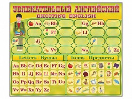 Комплект оборудования "Английский алфавит" с комплектом тематических магнитов - fgospostavki.ru - Иркутск