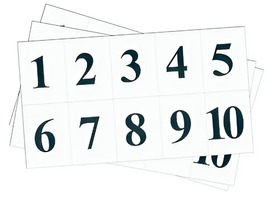 Набор цифр от 1 до 10 (для начальной школы) - fgospostavki.ru - Иркутск