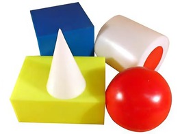 Набор геометрических тел демонстрационный - fgospostavki.ru - Иркутск