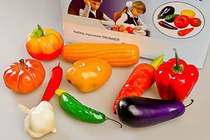 Набор муляжей овощей - fgospostavki.ru - Иркутск