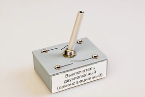Выключатель двухполюсный (демонстрационный) - fgospostavki.ru - Иркутск