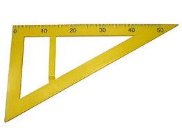 Угольник классный пластмассовый (30 и 60 градусов ) - fgospostavki.ru - Иркутск