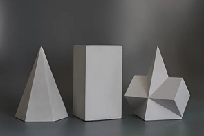 Набор гипсовых геометрических тел (15 штук) - fgospostavki.ru - Иркутск