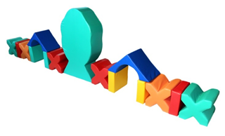 Мягкий модуль-конструктор "Забор" (15 элементов) - fgospostavki.ru - Иркутск