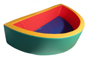 Бассейн с шариками полукруглый (без рисунка) - fgospostavki.ru - Иркутск