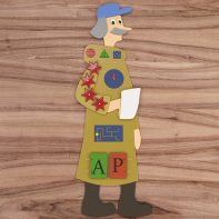 Бизиборд «Почтальон Печкин» - fgospostavki.ru - Иркутск