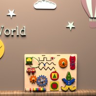 Бизиборд «Весёлые игры» - fgospostavki.ru - Иркутск