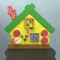 Бизиборд «Волшебный теремок» - fgospostavki.ru - Иркутск