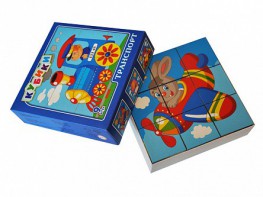 Набор кубиков "Транспорт" - fgospostavki.ru - Иркутск