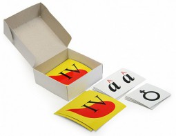 Модель-аппликация "Генетика групп крови" (демонстрационный набор из 24 карт) - fgospostavki.ru - Иркутск