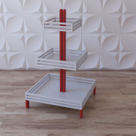 Стеллаж демонстрационный "Эйфелева башня" - fgospostavki.ru - Иркутск