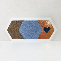 Декоративная тактильная панель 3в1 - «Пробка, Ворс, Пайетка» - fgospostavki.ru - Иркутск