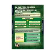Комплект таблиц. ОБЖ. Терроризм. - fgospostavki.ru - Иркутск