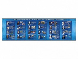 Настенное полотно "Изобретения выдающихся деятелей России" (10000 х 3000 мм) - fgospostavki.ru - Иркутск