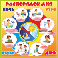 Стенд "Распорядок дня" - fgospostavki.ru - Иркутск