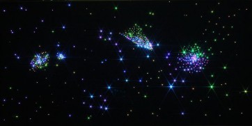 Настенный фиброоптический ковер "Млечный путь" 200х100, 300 точек - fgospostavki.ru - Иркутск