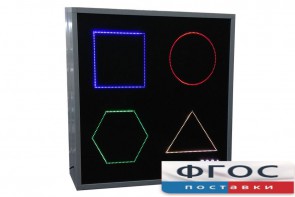 Интерактивная панель «Цветные фигуры 4» (вариант 3) - fgospostavki.ru - Иркутск