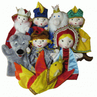Набор перчаточных кукол "Иван-царевич и серый волк" - fgospostavki.ru - Иркутск