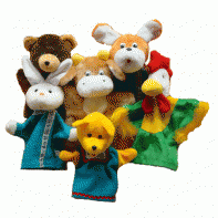 Набор перчаточных кукол "Зайкина избушка" - fgospostavki.ru - Иркутск