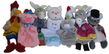 Набор перчаточных кукол "Кошкин дом" - fgospostavki.ru - Иркутск