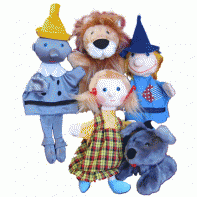 Набор перчаточных кукол "Волшебник Изумрудного города" - fgospostavki.ru - Иркутск