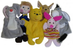 Набор перчаточных кукол "Винни Пух и все" - fgospostavki.ru - Иркутск