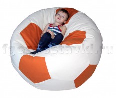 Кресло "Футбольный мяч" с гранулами с чехлом из жаккарда - fgospostavki.ru - Иркутск