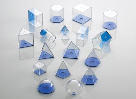 Набор геометрический 5 см (прозрачный) - fgospostavki.ru - Иркутск