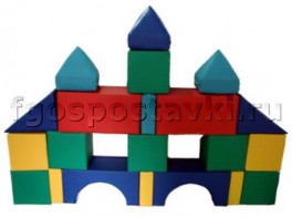 Мягкий модуль-конструктор "Городок" (21 элемент) - fgospostavki.ru - Иркутск