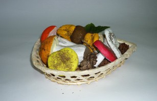 Муляжи "Корзина с грибами" - fgospostavki.ru - Иркутск