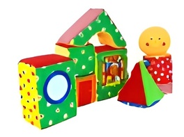 Развивающая игрушка для детей с нарушением зрения "Конструктор Колобок" - fgospostavki.ru - Иркутск