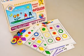 Игровой набор Фребеля "Цвет и форма" (серия "Эксперимент") - fgospostavki.ru - Иркутск