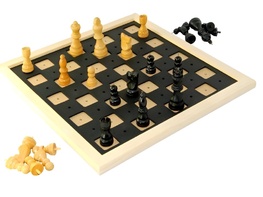 Шахматы тактильные (34х34 см) - fgospostavki.ru - Иркутск