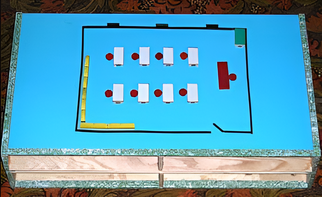 Магнитный набор для реабилитации "Ориентир" (для слепых и слабовидящих детей) - fgospostavki.ru - Иркутск