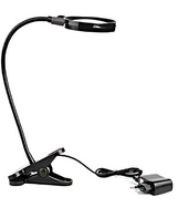 Лупа настольная на прищепке с подсветкой (5х) - fgospostavki.ru - Иркутск