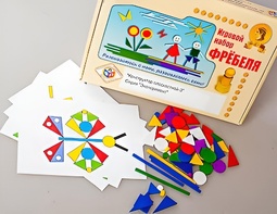 Игровой набор Фребеля "Конструктор плоскостной-3" (Серия "Эксперимент") - fgospostavki.ru - Иркутск