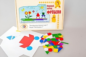 Игровой набор Фребеля "Конструктор плоскостной-1" (Серия "Эксперимент") - fgospostavki.ru - Иркутск