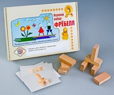Игровой набор Фребеля "Кирпичики" (серия "Эксперимент") - fgospostavki.ru - Иркутск