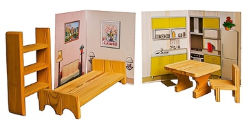 Игровой набор "Мебель" - fgospostavki.ru - Иркутск